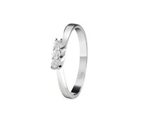Anneau Bliss Femme BI dream in Or blanc Diamante 20082821 - 20082821